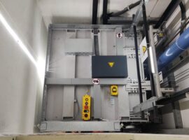 Υδραυλικός ανελκυστήρας KLEEMANN σε πολυκατοικία στην Αγία Βαρβάρα