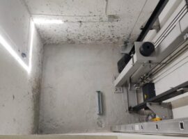 Υδραυλικός ανελκυστήρας KLEEMANN σε πολυκατοικία στην Αγία Βαρβάρα